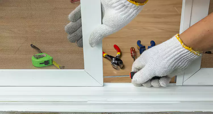 Sliding Glass Door Off Rails Repair in Holiday, FL